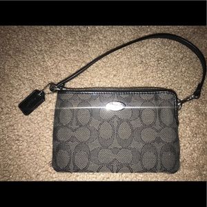 Black Coach Wallet